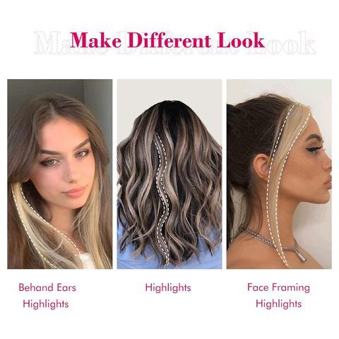 Clip-in Curly Hair 4PCS 16 Inch Silver Grey Synthetic Lace W view 3